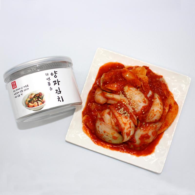 자연품은 캔 양파김치 300g/500g