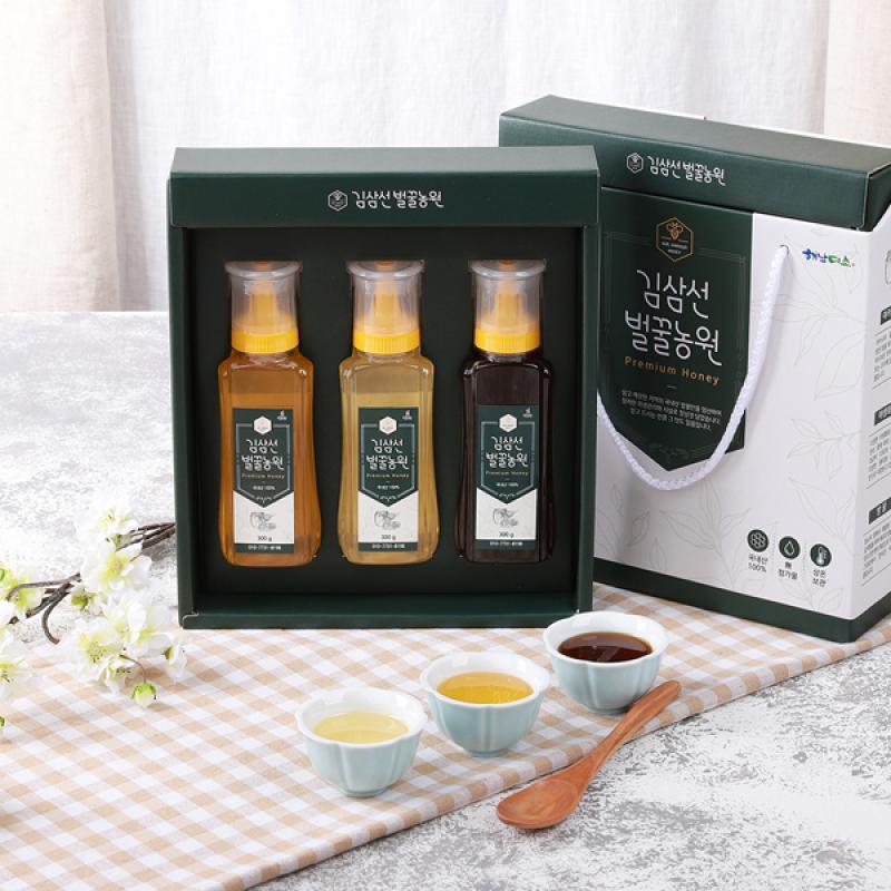 천연벌꿀 선물세트 3종