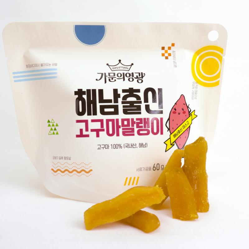꿀고구마말랭이 60g*10개