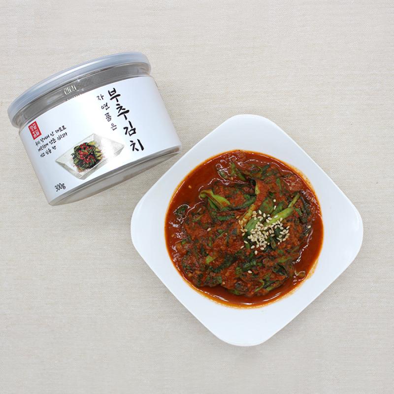 자연품은 캔 부추김치 300g/500g