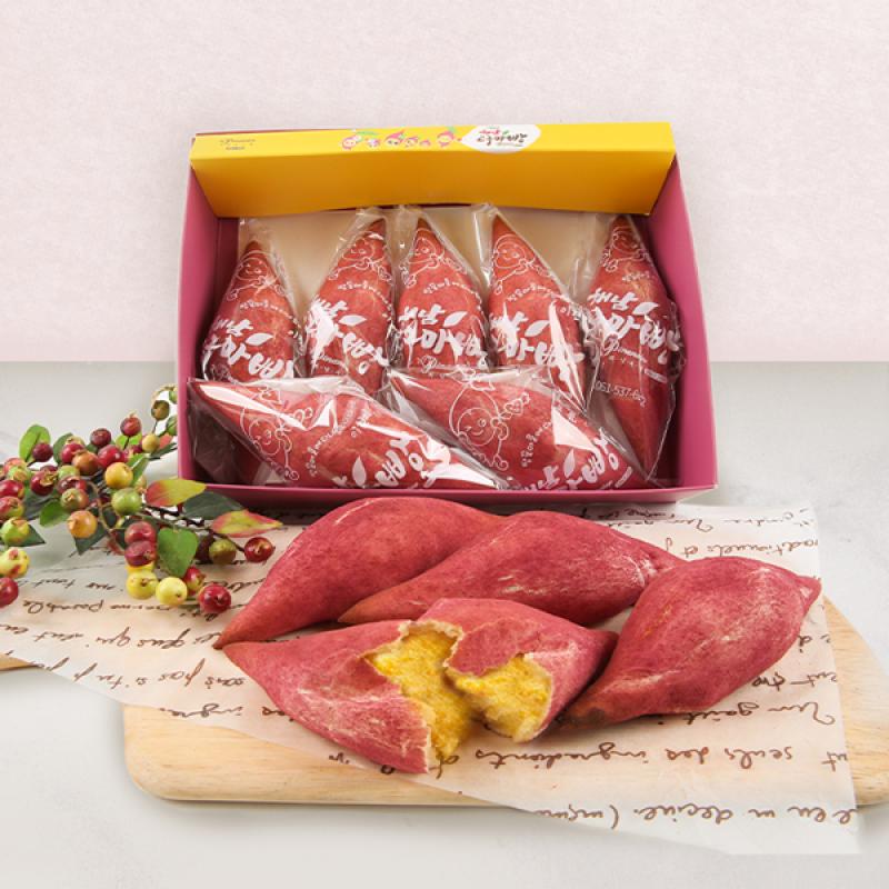 해남고구마빵 1박스(7개)+해남고구마타르트 1박스(8개)