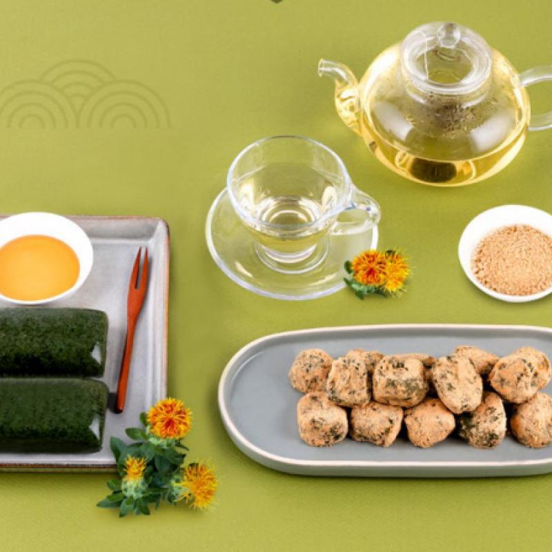 홍쑥홍쑥 인절미 1kg + 콩가루