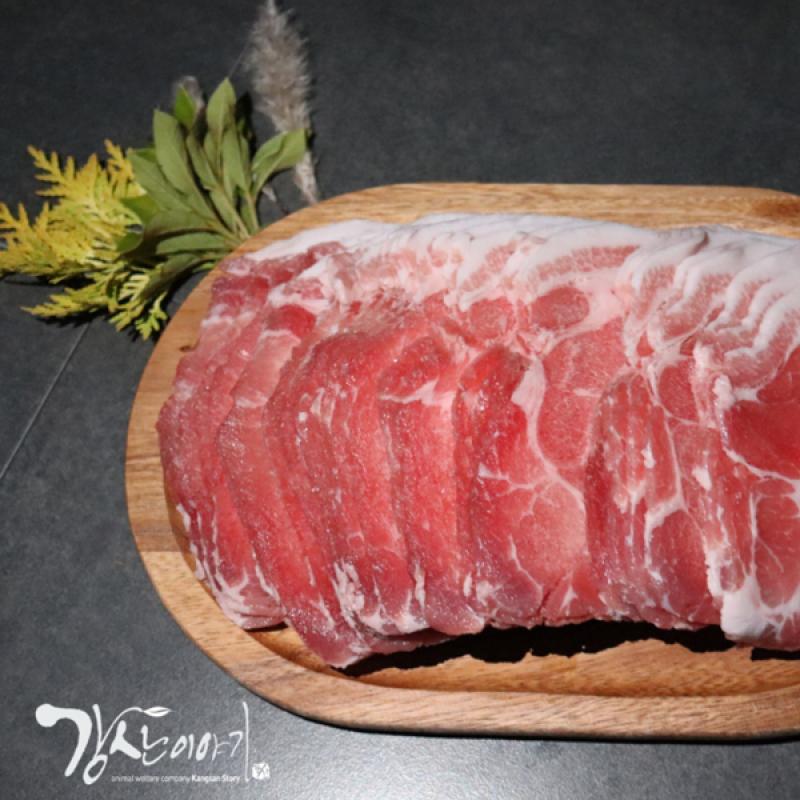 돼지고기 냉동 목살 500g(불고기용)