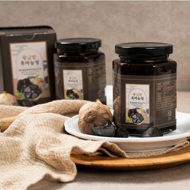 흑마늘 조청 370g 1병/2병