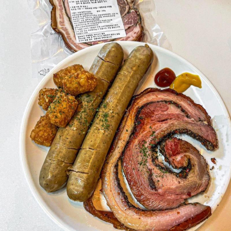 한돈 수제 소시지(청양/야채/허브/비엔나)