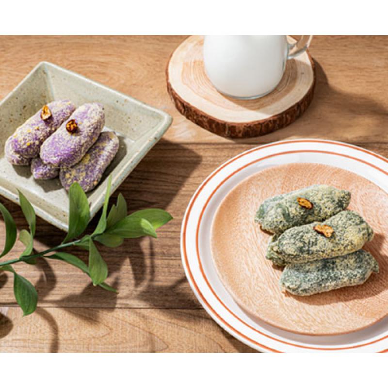 자색&모시 고구마아이스떡 