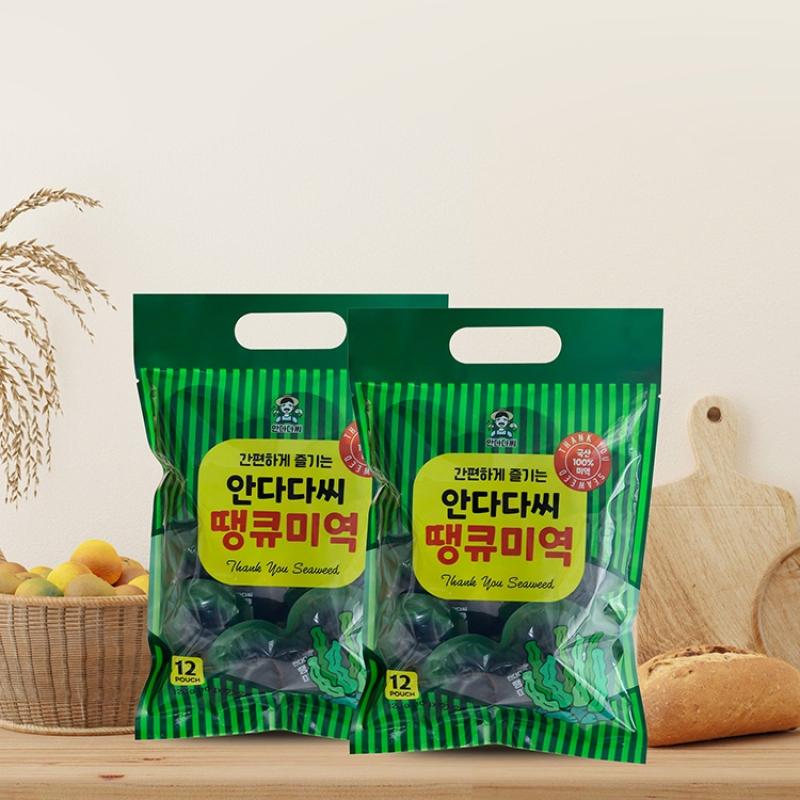 안다다씨 땡큐미역 10g*12봉지